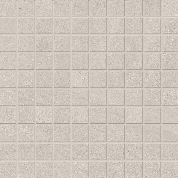 Chorus White mozaika 30×30×0,9 cm, mat, R9, rektifikace