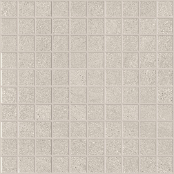 Chorus White dekor – mozaika 30×30 cm, hladká matná R9