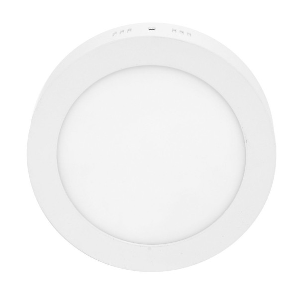 LED svítidlo přisazené CSL-18W - 2700K - kulaté 225mm, bílé