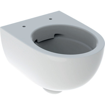 Závěsné WC Selnova Compact Premium s hlubokým splachováním, zkrácené vyložení, uzavřený tvar, Rimfree