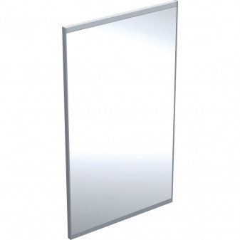 Zrcadlo s osvětlením Geberit Option Plus s přímým a nepřímým osvětlením: B=40cm, H=70cm, Stříbři