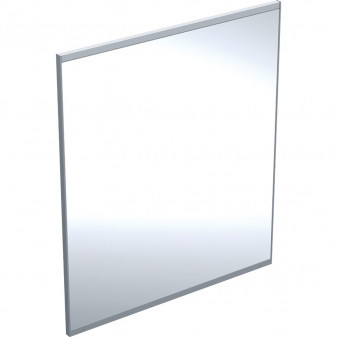 Zrcadlo s osvětlením Geberit Option Plus s přímým a nepřímým osvětlením: B=60cm, H=70cm, Stříbři
