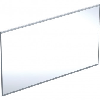 Zrcadlo s osvětlením Geberit Option Plus s přímým a nepřímým osvětlením: B=120cm, H=70cm, Stříbř