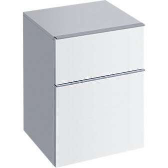 Boční skříňka Geberit iCon se zásuvkou, stojící na podlaze: B=45cm, H=60cm, T=47.7cm, Lak matný