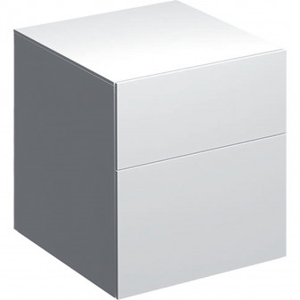 Boční skříňka Xeno? se dvěma zásuvkami, 45x51x46.2cm, Bílá