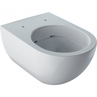 Závěsné WC Acanto s hlubokým splachováním, uzavřený tvar, Rimfree, 51cm, Bílá