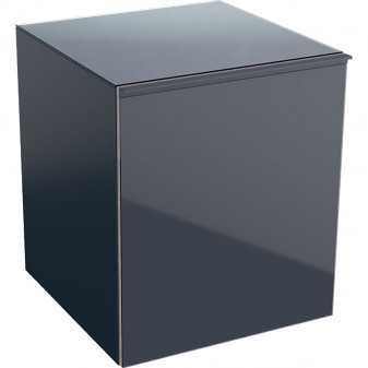 Boční skříňka Acanto s jednou zásuvkou a vnitřní zásuvkou, 45x52x47.6cm, Láva
