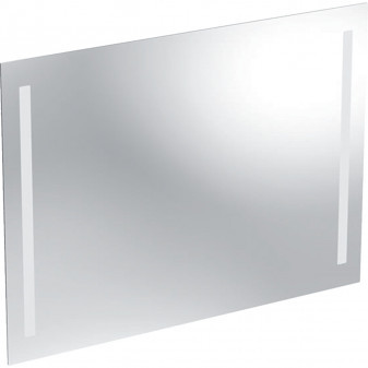 Zrcadlo Geberit Option Basic s osvětlením, oboustranné osvětlení: B=90cm, H=65cm