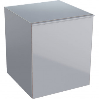 Boční skříňka Acanto s jednou zásuvkou a vnitřní zásuvkou, 45x52x47.6cm, Písková šedá