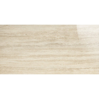 Travertino-Luxe Beige Pol. dlažba 60×60×1 cm, lesk, rektifikace