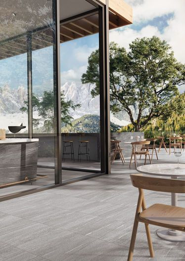 Swisstone Grey dlažba 60×60 cm, strukturovaná matná, rektifikovaná R10