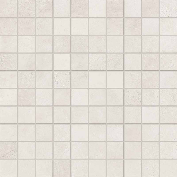 Plate Zinc mozaika 30×30×0,9 cm, mat, R9, rektifikace