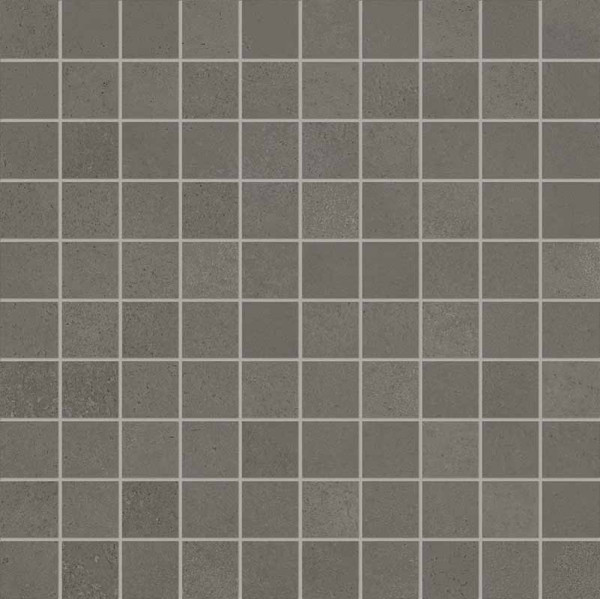 Plate Anthracite mozaika 30×30×0,9 cm, mat, R9, rektifikace