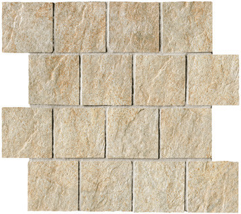 Percorsi Extra Pietra Di Barge dekor 31×31×0,9 cm, strukturovaný mat, rektifikace