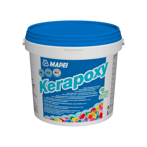 KERAPOXY  143 TERRACOTTA Dvousložková epoxidová spárovací hmota a lepidlo