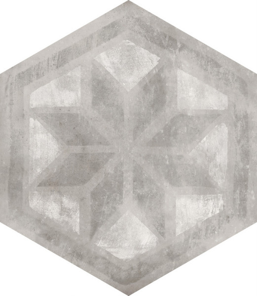 LAST MINUTE ESAGONA DECORO COLD 40X34 HEXAGON