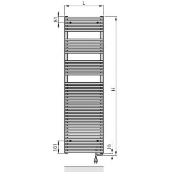 Zehnder Forma Spa LFE-070-050/GD RAL 9016