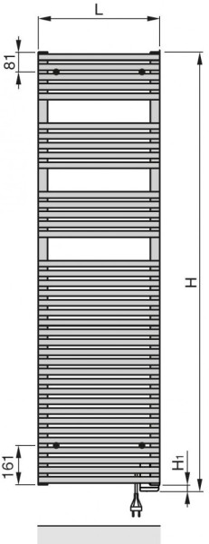 Zehnder Forma Spa LFE-070-050/GD RAL 9016