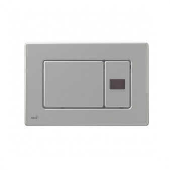 Ovládací tlačítko pro předstěnové instalační systémy kov se senzorem, Antivandal (napájení z bat