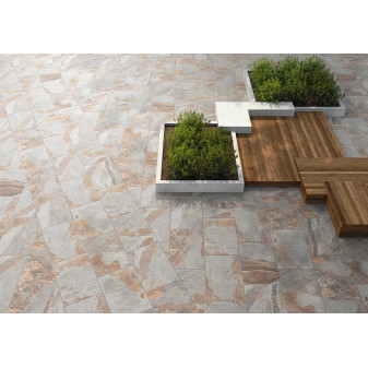 Midlake Ardesia dlažba 22,5×45,3×0,9 cm, strukturovaný mat, R11 A+B+C, rektifikace
