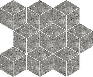 CUBE UNDERGROUND GRAPHITE NATURAL 26×30 mozaika