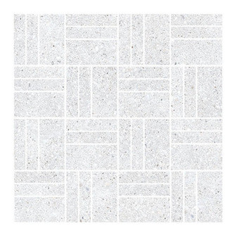 BOOKS UNDERGROUND WHITE NATURAL 30×30 mozaika