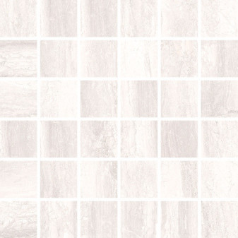BLOCK LUXURY WHITE 30×30 mozaika