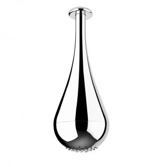 Goccia  Sprcha stropní, výška 387 mm, připojení 1/2“,bílá