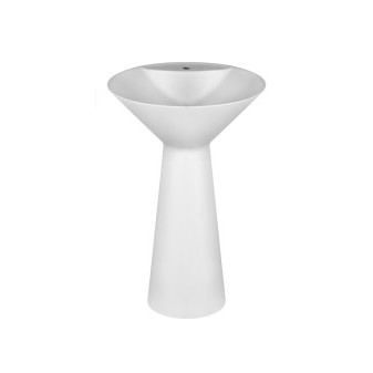 CONO total look Umyvadlo matná bílá (Cristalplant)
