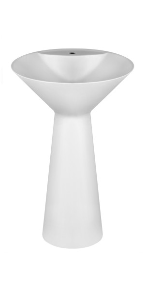 CONO total look Umyvadlo matná bílá (Cristalplant)