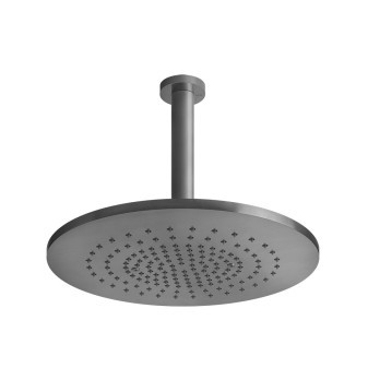 GESSI316 Sprcha stropní pr. 350 mm, výška 260 mm, broušená ocel