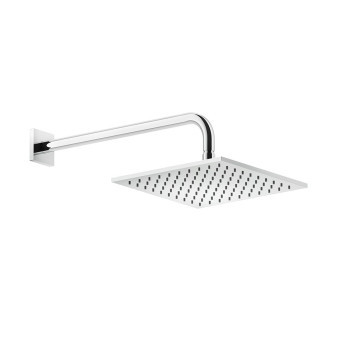 RILIEVO Sprcha stěnová, polohovatelná, připojení 1/2“, imitace kartáč.oceli