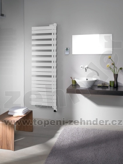 Zehnder Roda Twist Spa Air ROEL 100-55/IPS, levé RAL 9016