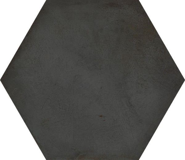 SANTA FÉ HEX BLACK MAT 52X60 DLAŽBA