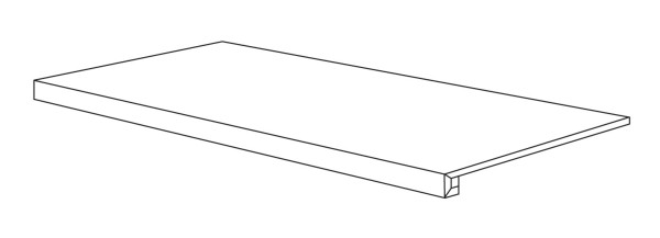 Londale Silver schodnice 33×60 cm, hladká matná R9