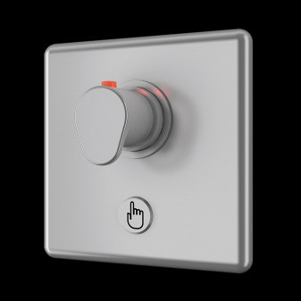 Ovládání sprch s piezo tlačítkem, termostat, 24V DC