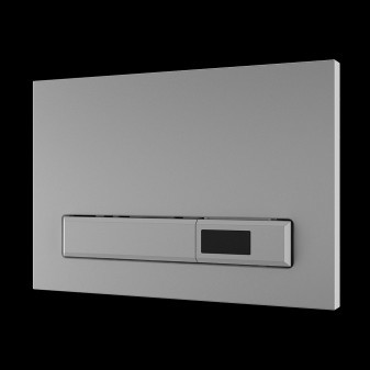 Automatický splachovač WC do rámu SLR 21 - bílé tlačítko