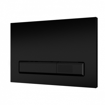 Automatický splachovač WC do rámu SLR 21 - černé tlačítko