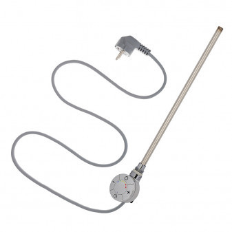 Topná tyč Smart Plus s kabelem a zástrčkou s kolíkem 600W lesklý chrom