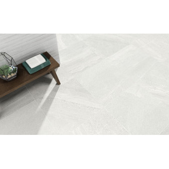 Spark Blanco Rlv. dekor 30×90×0,9 cm, mat, rektifikace