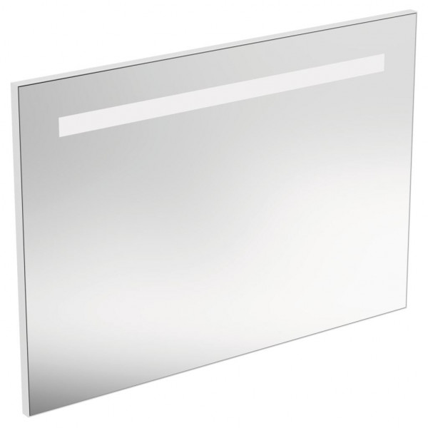 Mirror&Light Zrcadlo s LED osvětlením 100 cm, černá