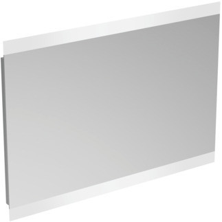 Mirror&Light Zrcadlo s vrchním a spodním LED  ambientním podsvícením 100 cm, černá