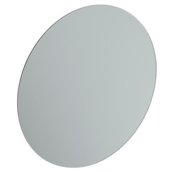 CONCA Kruhové zrcadlo 60, s LED ambientním podsvícením, černá