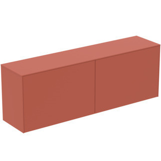 CONCA Umyvadlová skříňka  160X37x55, 2 vnější + 2 vnitřní zásuvky, vrchní deska bez výřezu, oran
