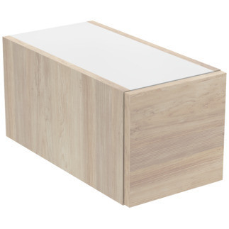Adapto Nástěnná skříňka 250 mm - 1 zásuvka, dřevo světlé