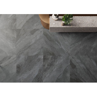 Ubik Anthracite dlažba 30×60×0,9 cm, mat, R10 A+B, rektifikace
