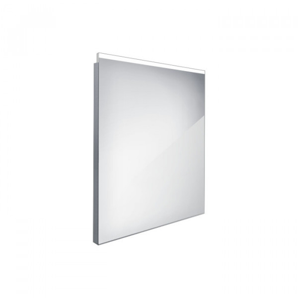 LED zrcadlo 600x700, rám hliníkový
